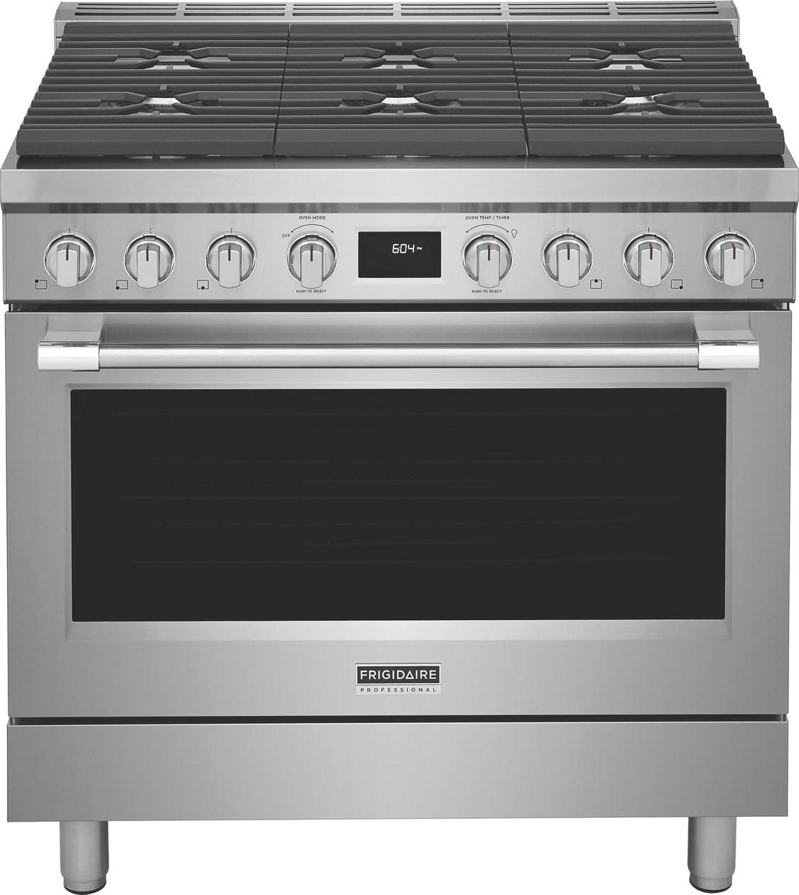 Frigidaire PCFD3670AF Frigidaire Professional 36" Dual-Fuel Freestanding Range