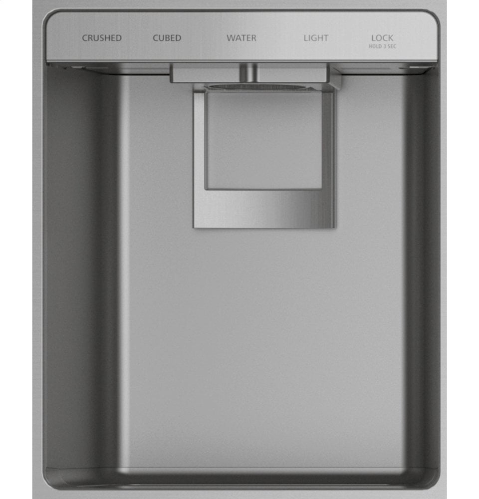 Monogram ZISS480DNSS Monogram 48" Smart Built-In Side-By-Side Refrigerator With Dispenser