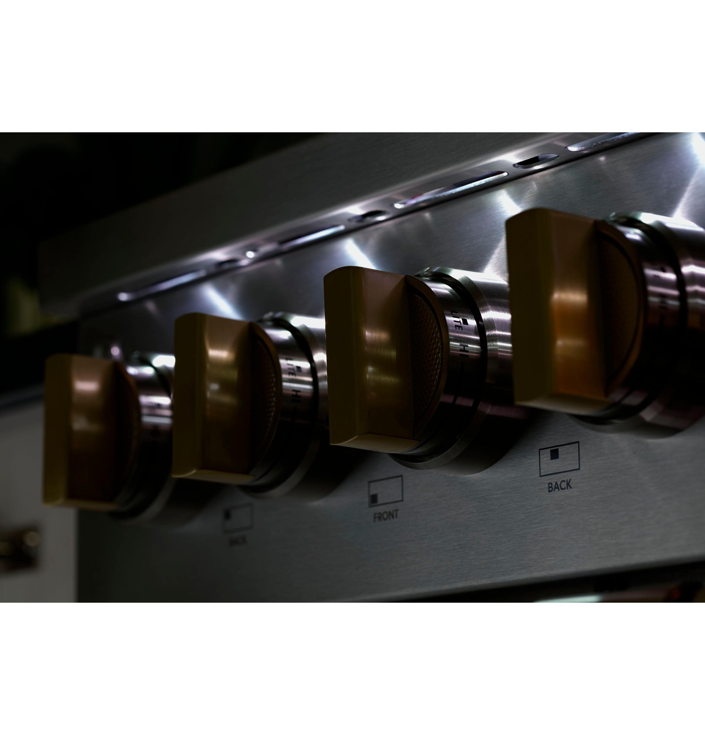 Monogram ZDP484NGTSS Monogram 48" Dual-Fuel Professional Range With 4 Burners, Grill, And Griddle