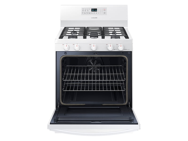 Samsung NX58T5601SW 5.8 Cu. Ft. Freestanding Gas Range With Convection In White
