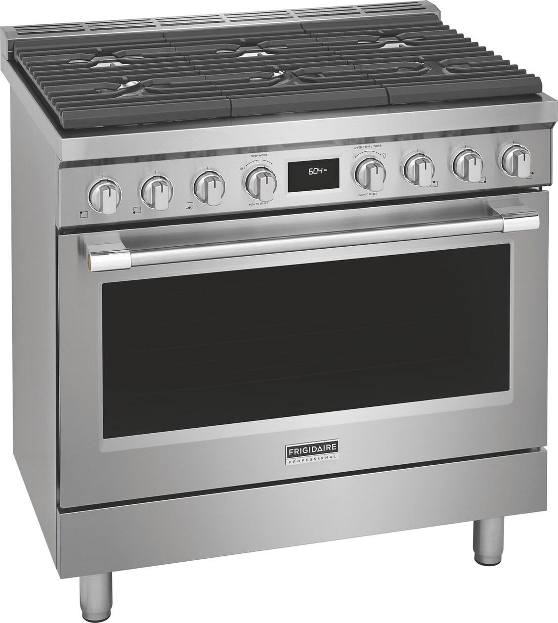 Frigidaire PCFD3670AF Frigidaire Professional 36" Dual-Fuel Freestanding Range