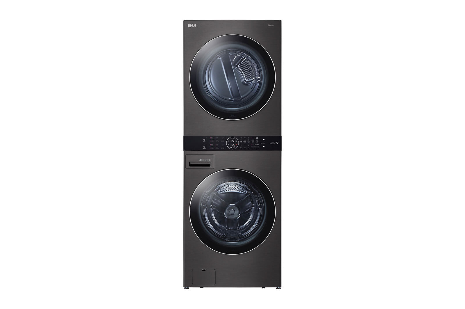 Lg WKGX201HBA Single Unit Front Load Lg Washtower™ With Center Control™ 4.5 Cu. Ft. Washer And 7.4 Cu. Ft. Gas Dryer