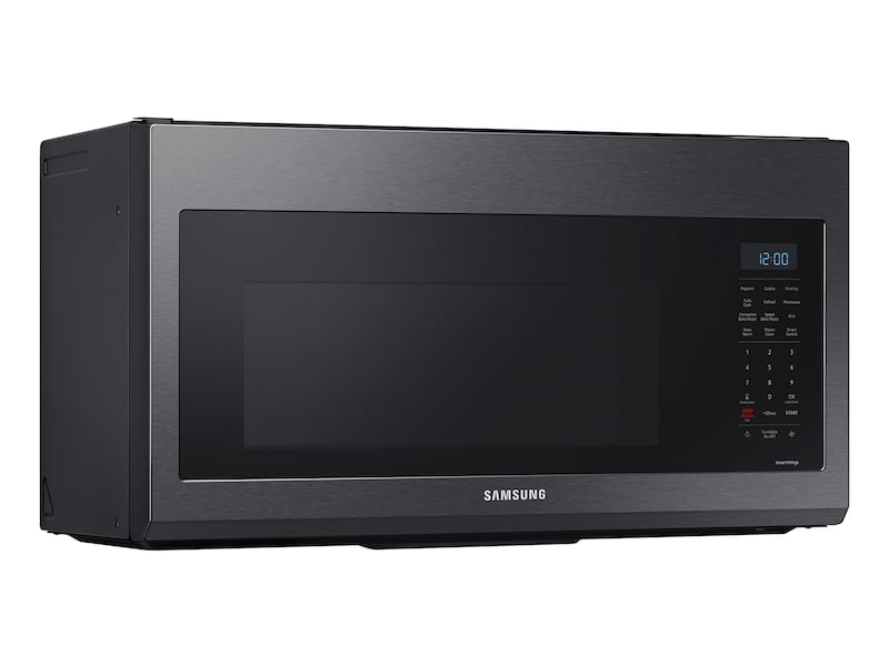 Samsung MC17T8000CG 1.7 Cu. Ft. Over-The-Range Microwave With Convection And Slim Fry™ In Black Stainless Steel