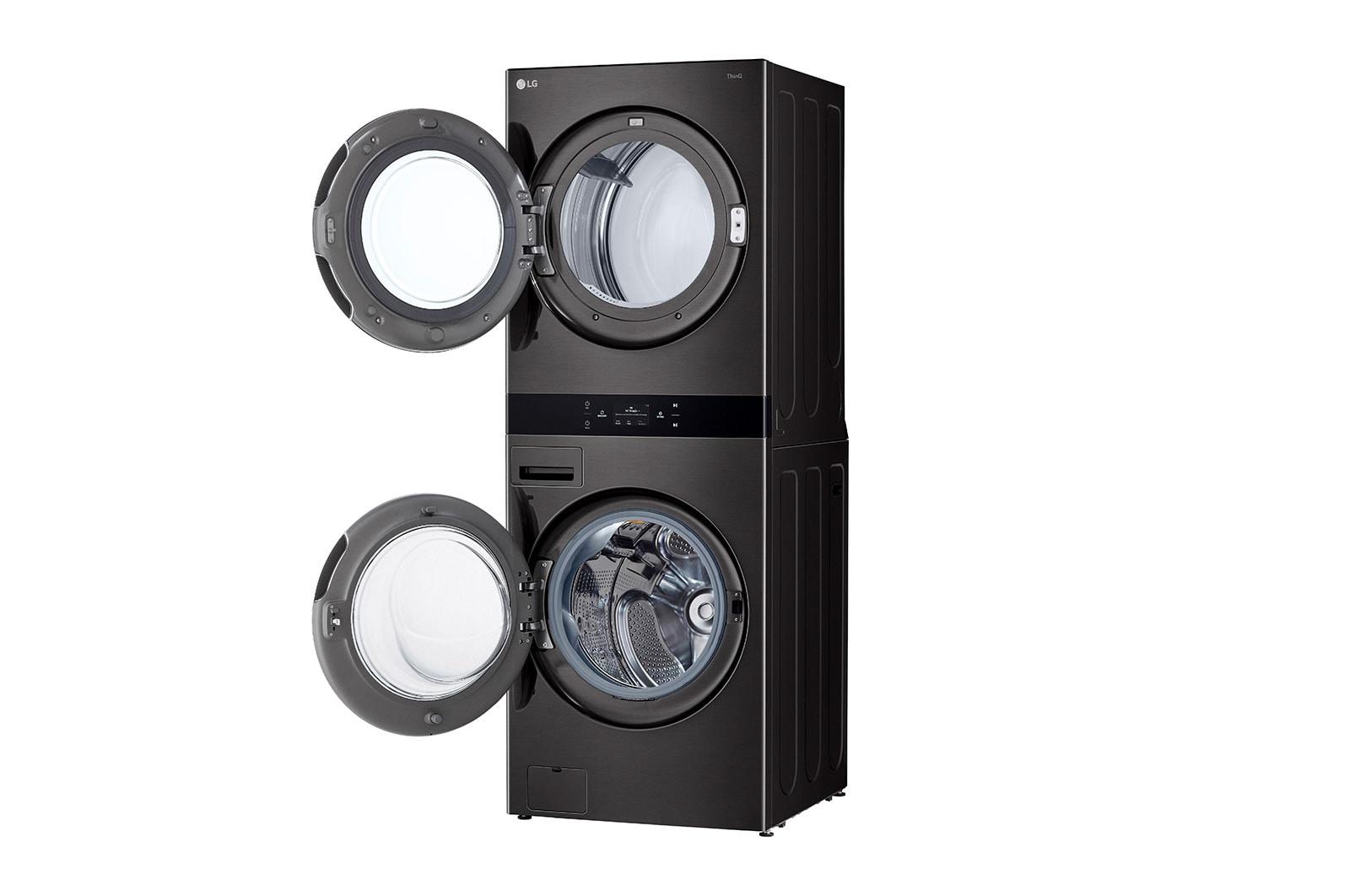 Lg WKGX301HBA Single Unit Front Load Lg Washtower™ With Center Control® 5.0 Cu.Ft. Washer & 7.4 Cu.Ft. Gas Dryer