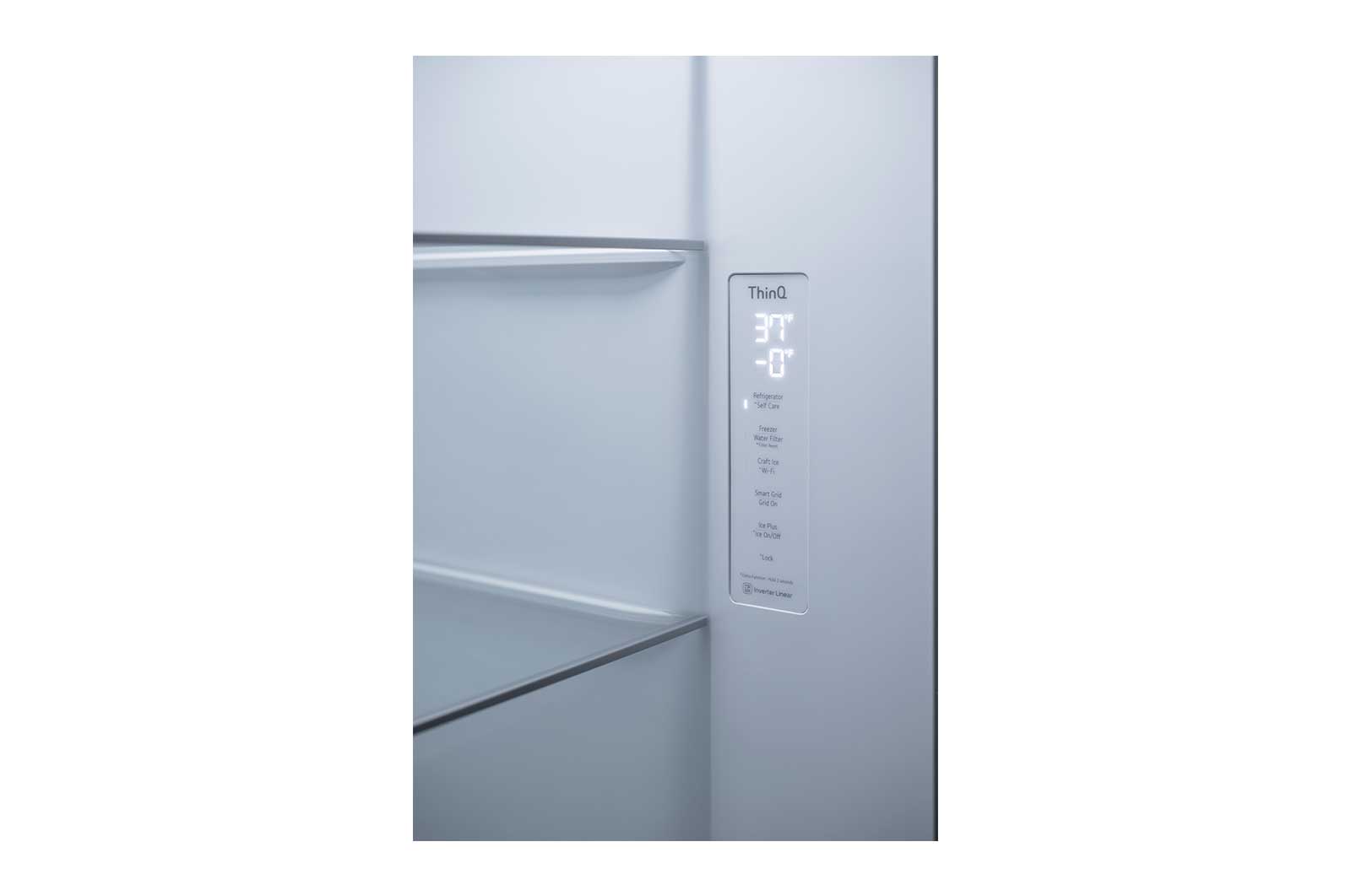 Lg LRSOS2706D 27 Cu. Ft. Side-By-Side Instaview™ Refrigerator