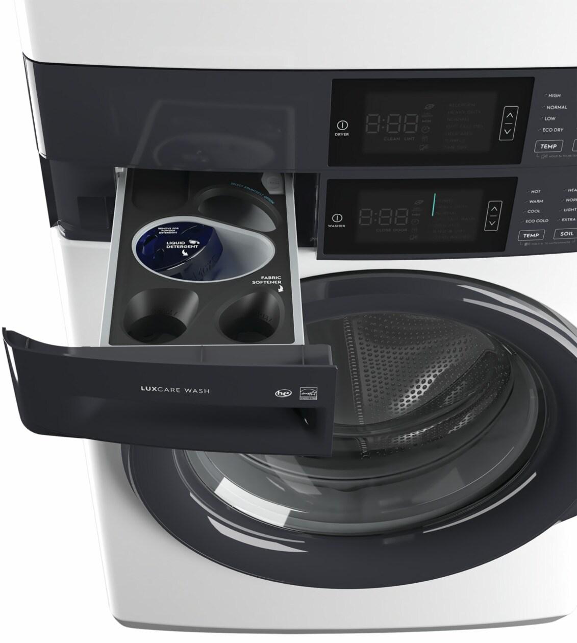 Electrolux ELTG7300AW Electrolux Laundry Tower™ Single Unit Front Load 4.4 Cu. Ft. Washer & 8 Cu. Ft. Gas Dryer