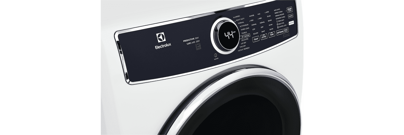Electrolux ELFG7637AW Gas 8.0 Cu. Ft. Front Load Dryer
