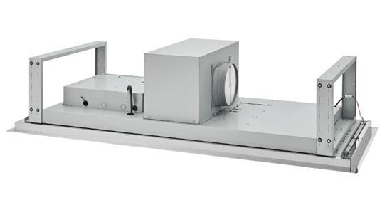 Best Range Hoods CC34IQT63SB Cirrus Grande 63 Inch 1200 Cfm Brushed Stainless Steel Ceiling Mounted Range Hood With Led Light