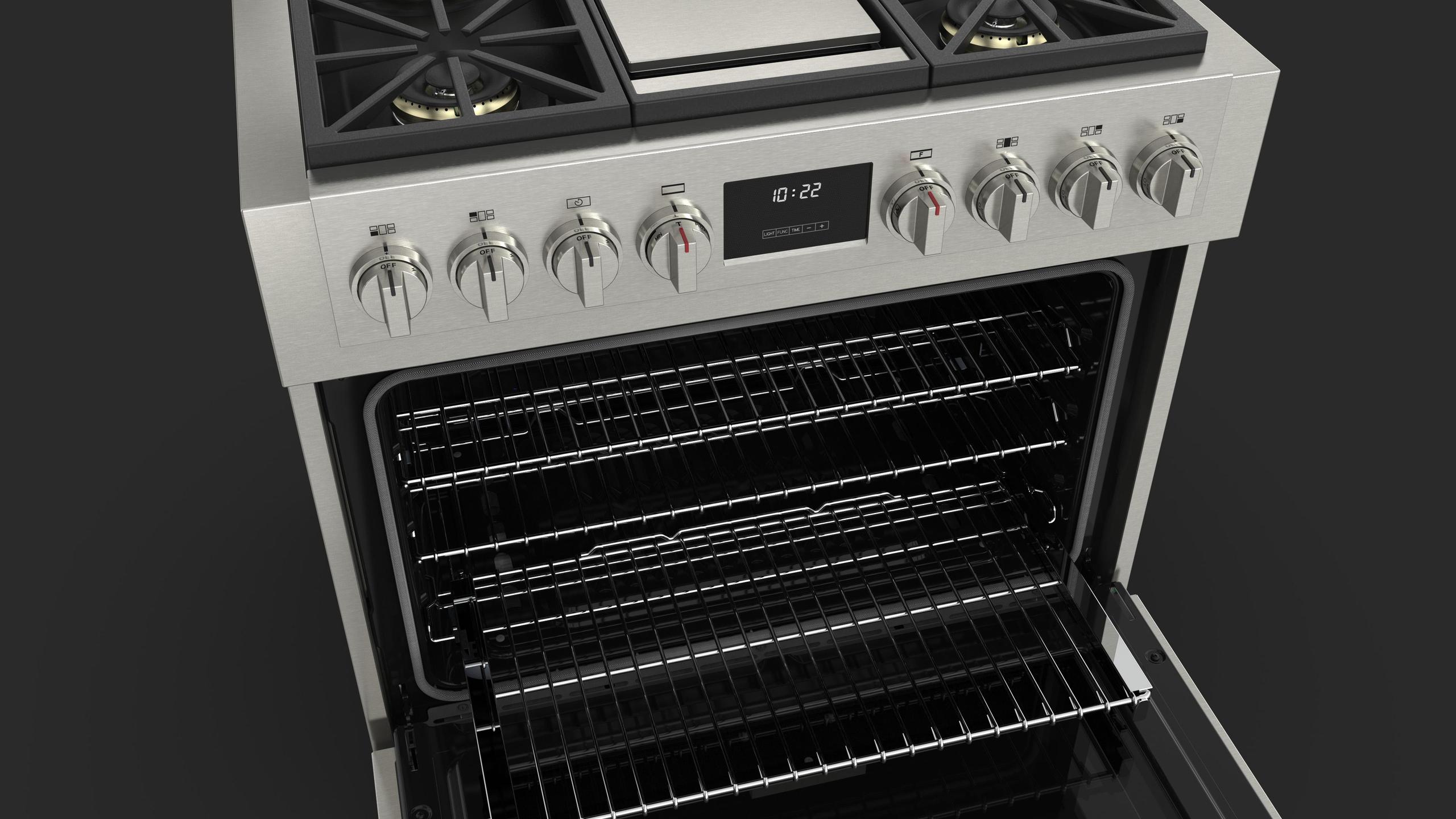 Fulgor Milano F6PGR364GS2 Sofia 36 Pro All Gas Range With Griddle