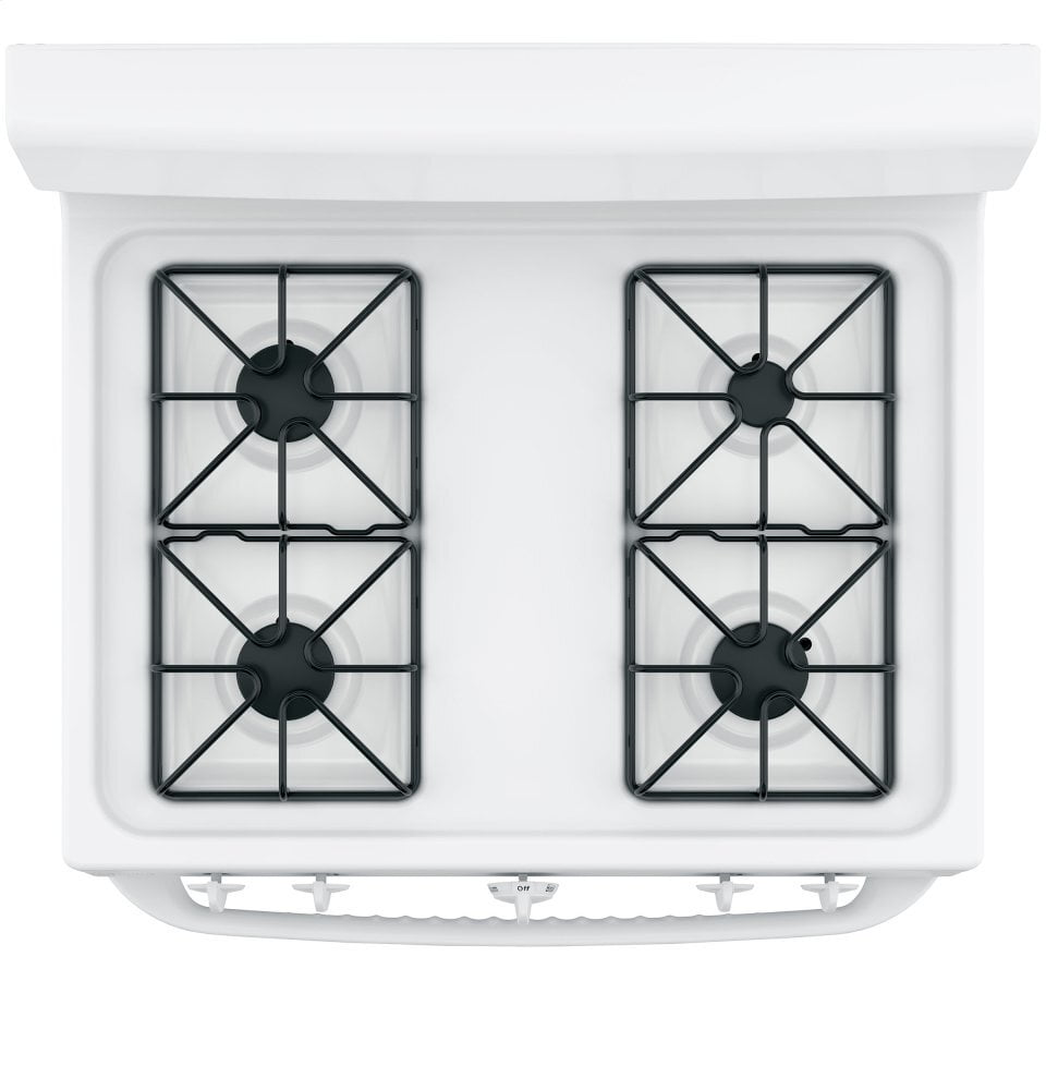 Hotpoint RGBS300DMWW Hotpoint® 30" Free-Standing Gas Range