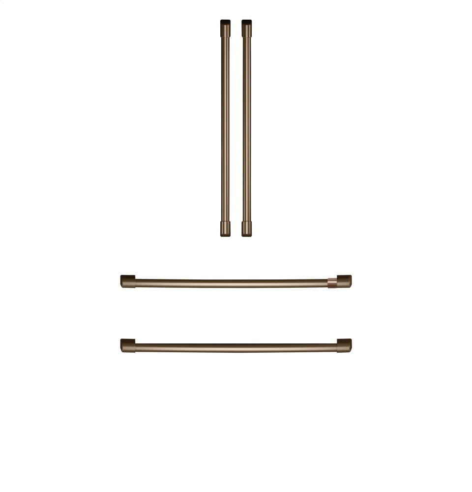 Cafe CXQB4H4PNBZ Café Refrigeration Handle Kit - Brushed Bronze