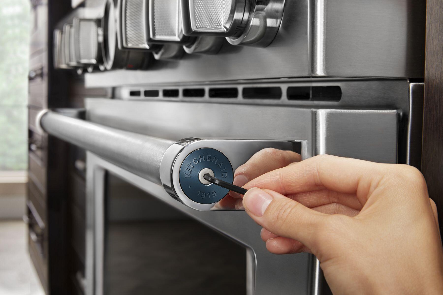 Kitchenaid W11368841DD Kitchenaid® Commercial-Style Range Handle Medallion Kit - Dark Blue