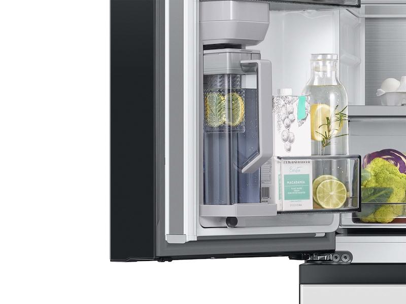Samsung RF29BB820012 Bespoke 4-Door French Door Refrigerator (29 Cu. Ft.) With Autofill Water Pitcher In White Glass