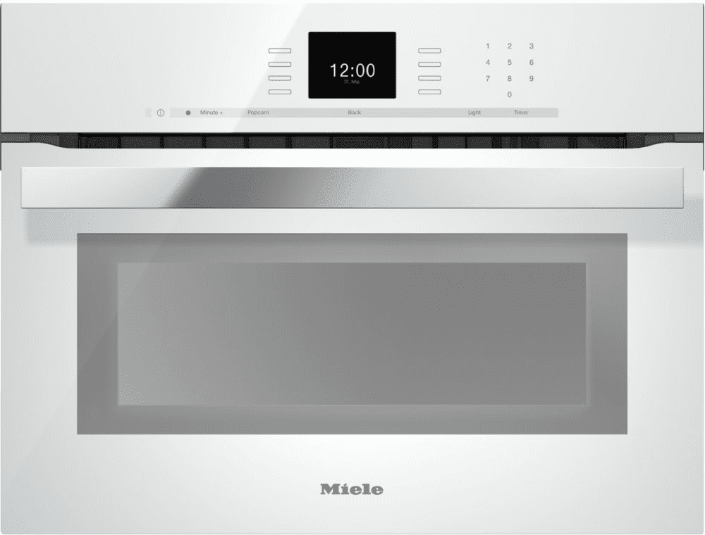 Miele H6600BM White - 24 Inch Speed Oven With Combi-Modes And Roast Probe For Precise-Temperature Cooking.