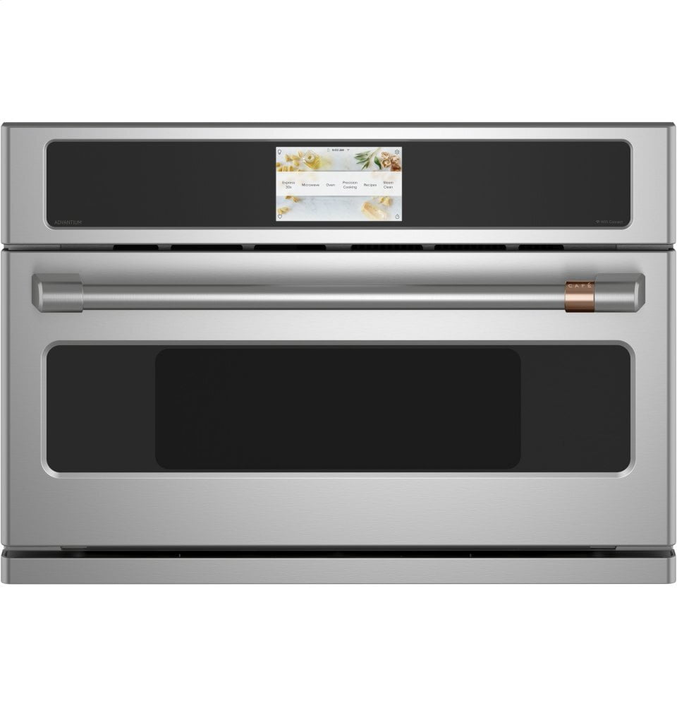 Cafe CSB913P2NS1 Café 30" Smart Five In One Oven With 120V Advantium® Technology