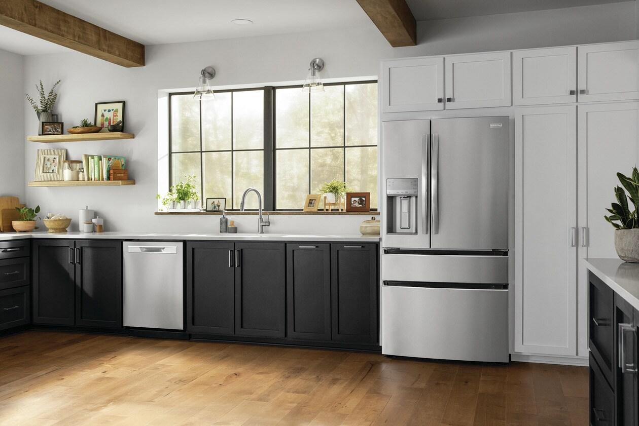 Frigidaire GRMS2773AF Frigidaire Gallery 26.3 Cu. Ft. Standard-Depth 4-Door French Door Refrigerator
