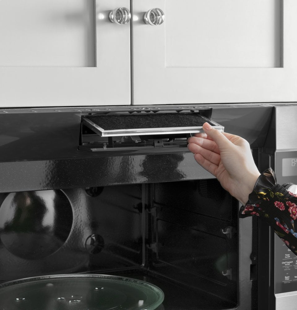 Cafe CVM517P2MS1 Café 1.7 Cu. Ft. Convection Over-The-Range Microwave Oven