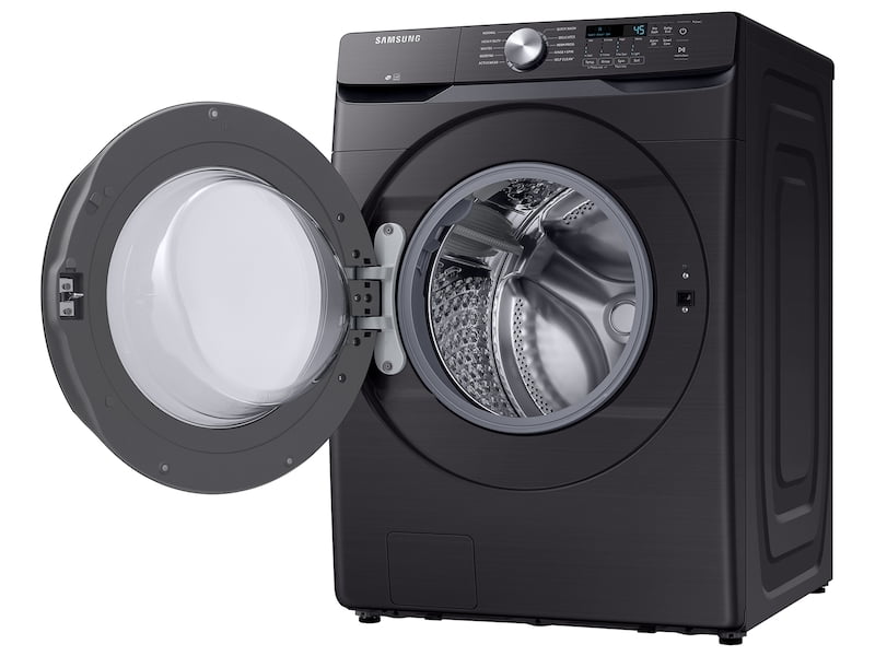 Samsung WF45T6000AV 4.5 Cu. Ft. Front Load Washer With Vibration Reduction Technology+ In Black Stainless Steel