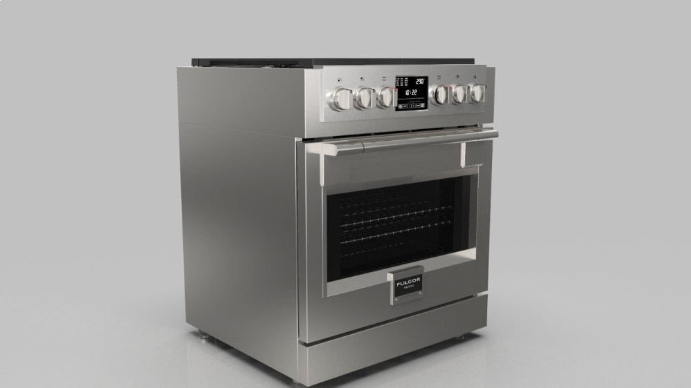Fulgor Milano F6PDF304S1 30" Dual Fuel Pro Range