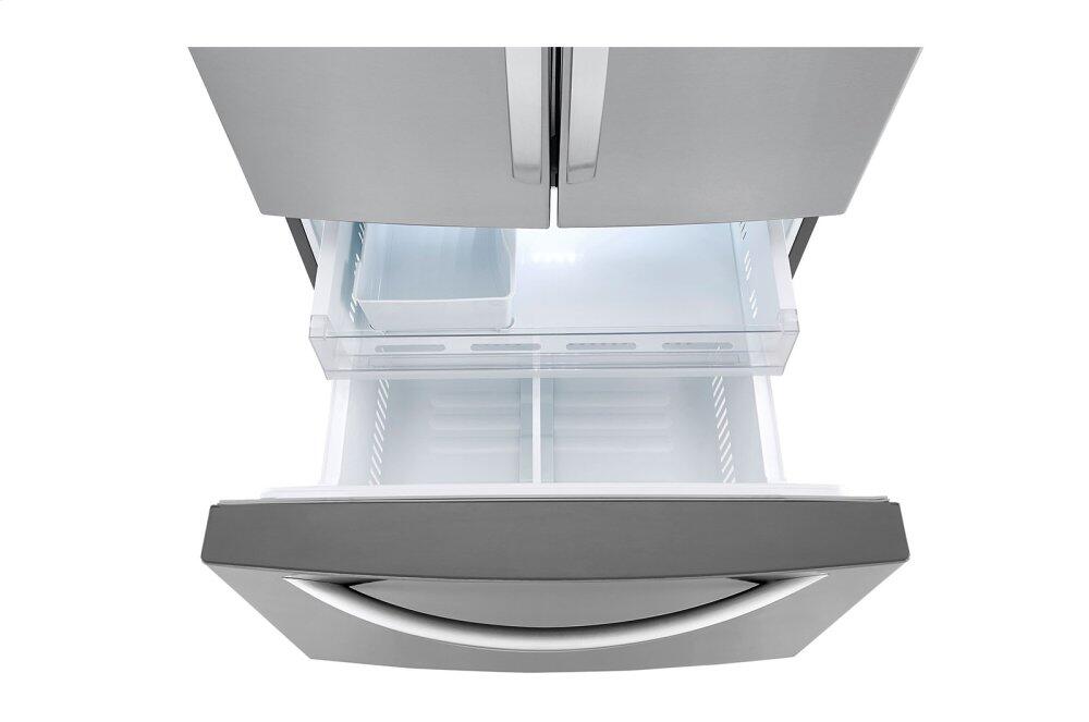 Lg LRFCS25D3S 25 Cu. Ft. French Door Refrigerator