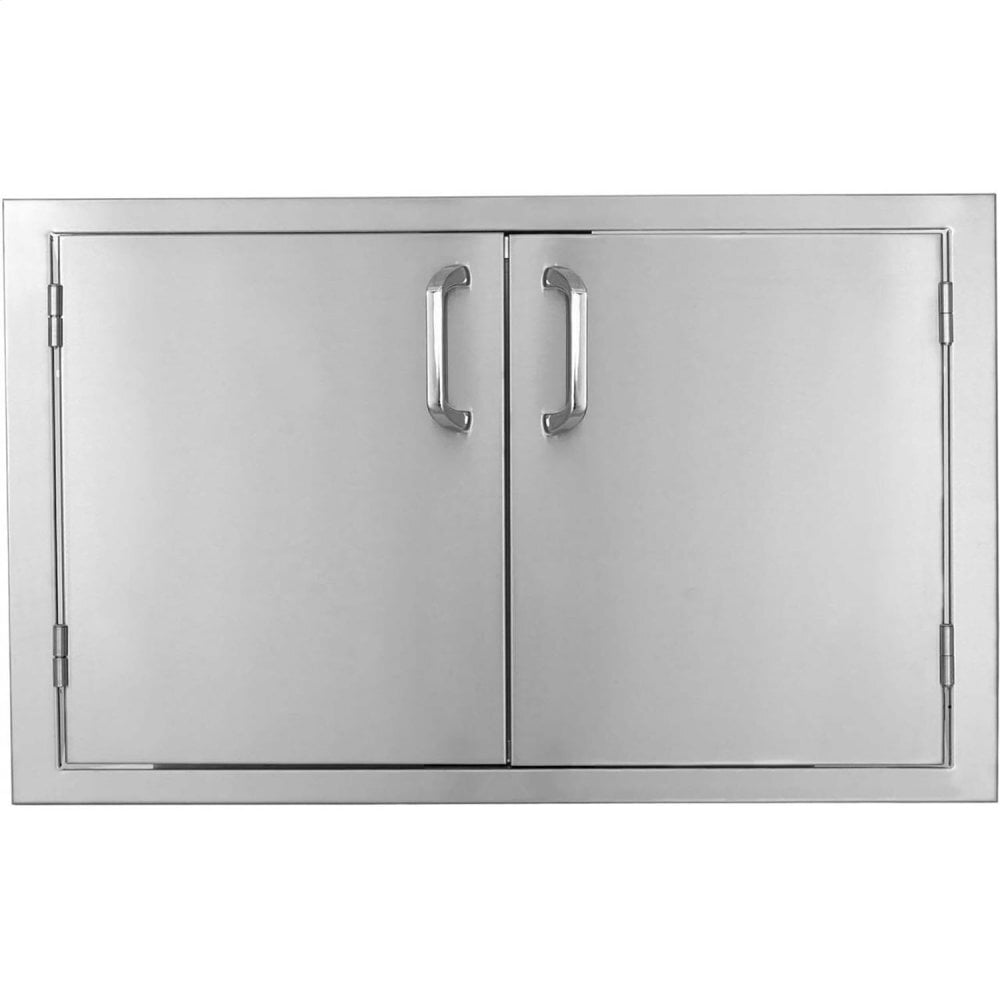 Heat Grills HTX40DBLDOOR 5-Burner 36" Double Access Door With Pt Holder