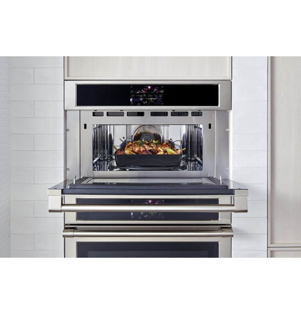 Monogram ZSB9132NSS Monogram 30" Smart Five In One Wall Oven With 120V Advantium® Technology