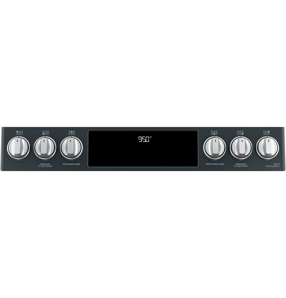Cafe C2S950P3MD1 Café 30" Smart Slide-In, Front-Control, Dual-Fuel, Double-Oven Range With Convection