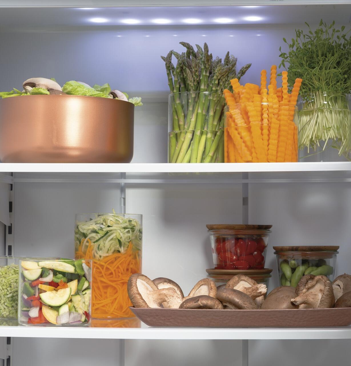 Cafe CSB42WP2RS1 Café™ 42" Smart Built-In Side-By-Side Refrigerator