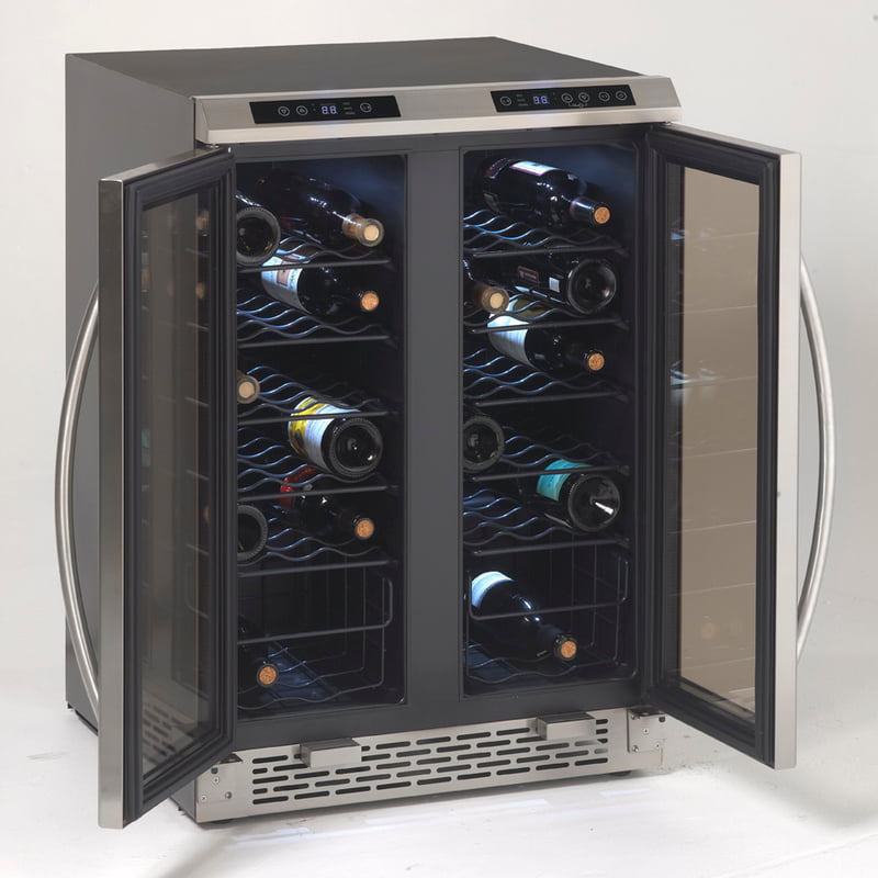 Avanti WCV38DZ Side-By-Side Dual Zone Wine Chiller