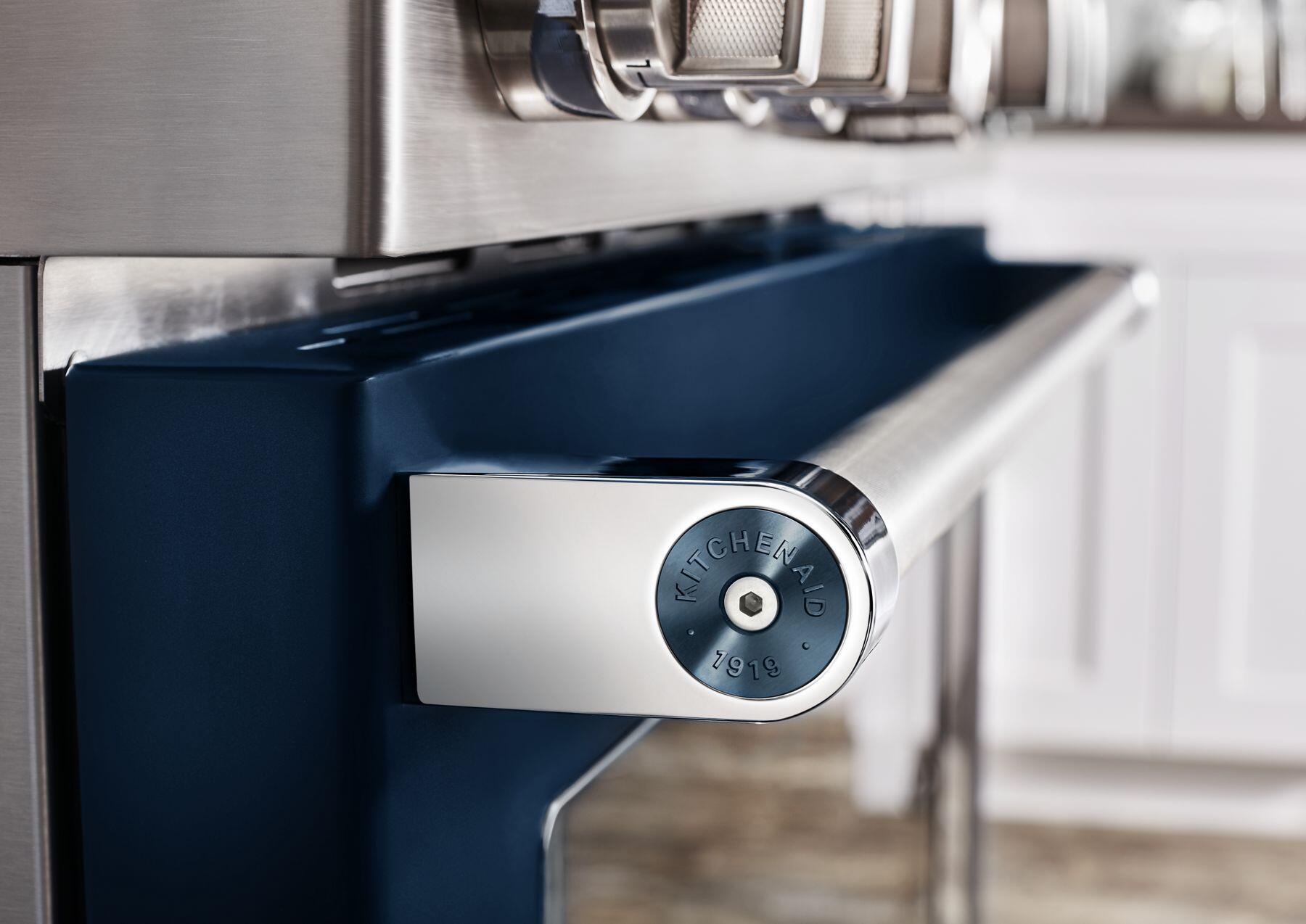 Kitchenaid W11368841DD Kitchenaid® Commercial-Style Range Handle Medallion Kit - Dark Blue