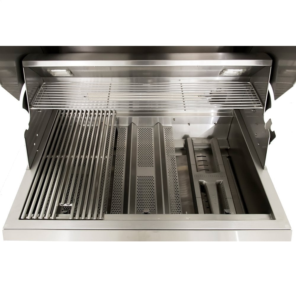 Blaze Grills BLZ3PRONG Blaze Professional 34-Inch 3 Burner Built-In Gas Grill With Rear Infrared Burner, With Fuel Type - Natural Gas