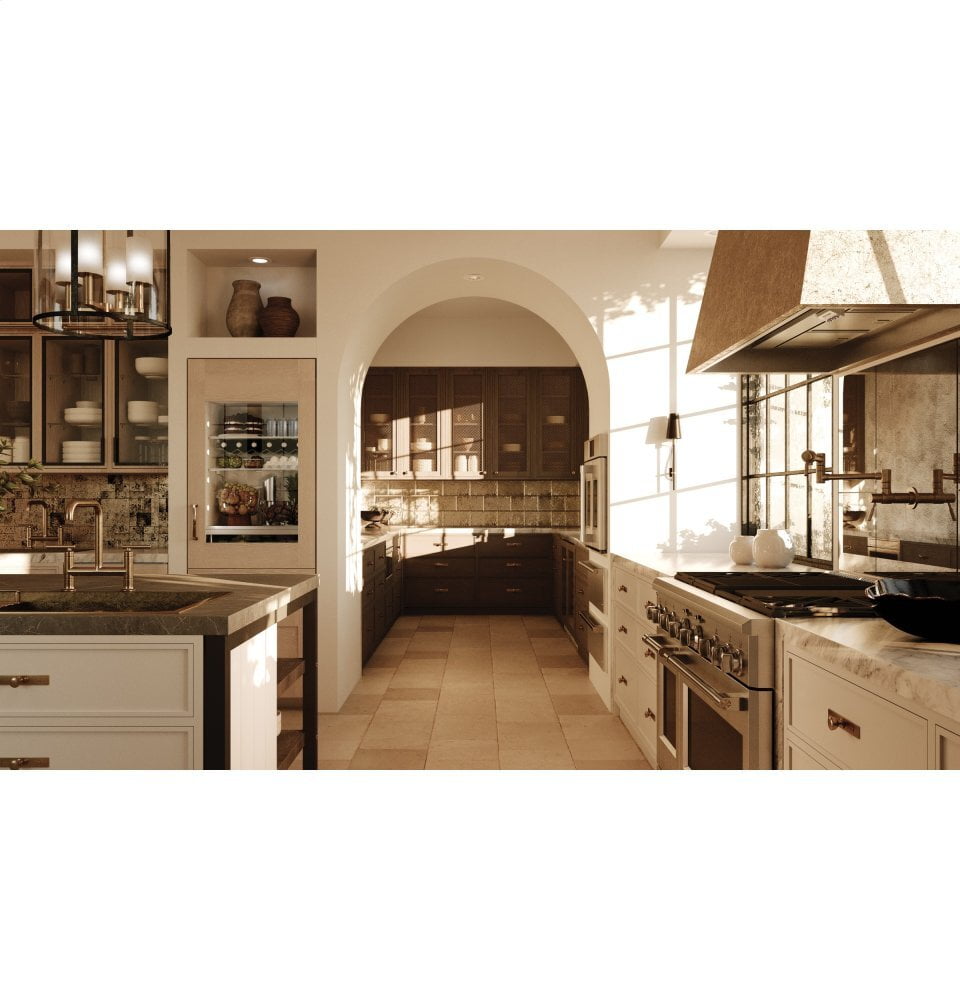 Monogram ZDP484NGNSS Monogram 48" Dual-Fuel Professional Range With 4 Burners, Grill, And Griddle (Natural Gas)