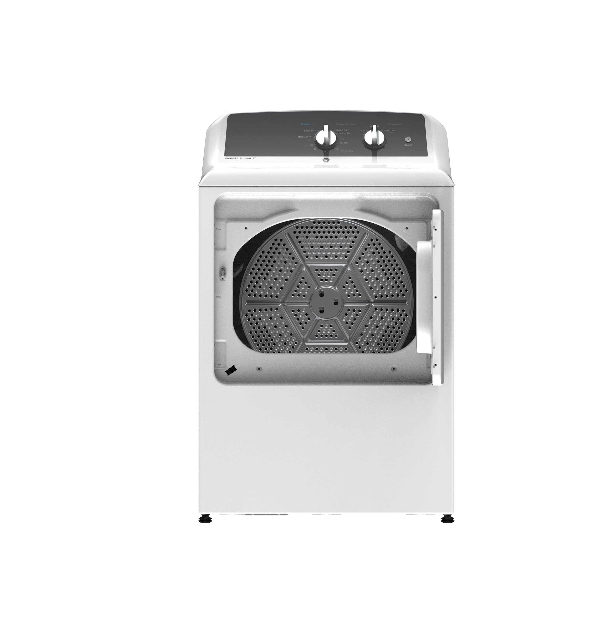 Ge Appliances GTX52GASPWB Ge® 6.2 Cu. Ft. Capacity Aluminized Alloy Drum Gas Dryer