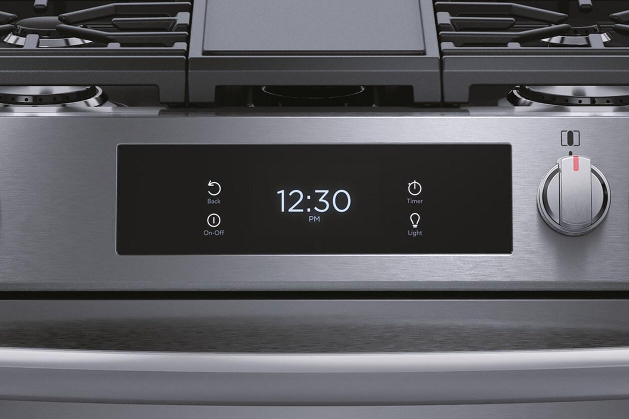 Frigidaire GCFG3060BD Frigidaire Gallery 30" Front Control Gas Range With Total Convection