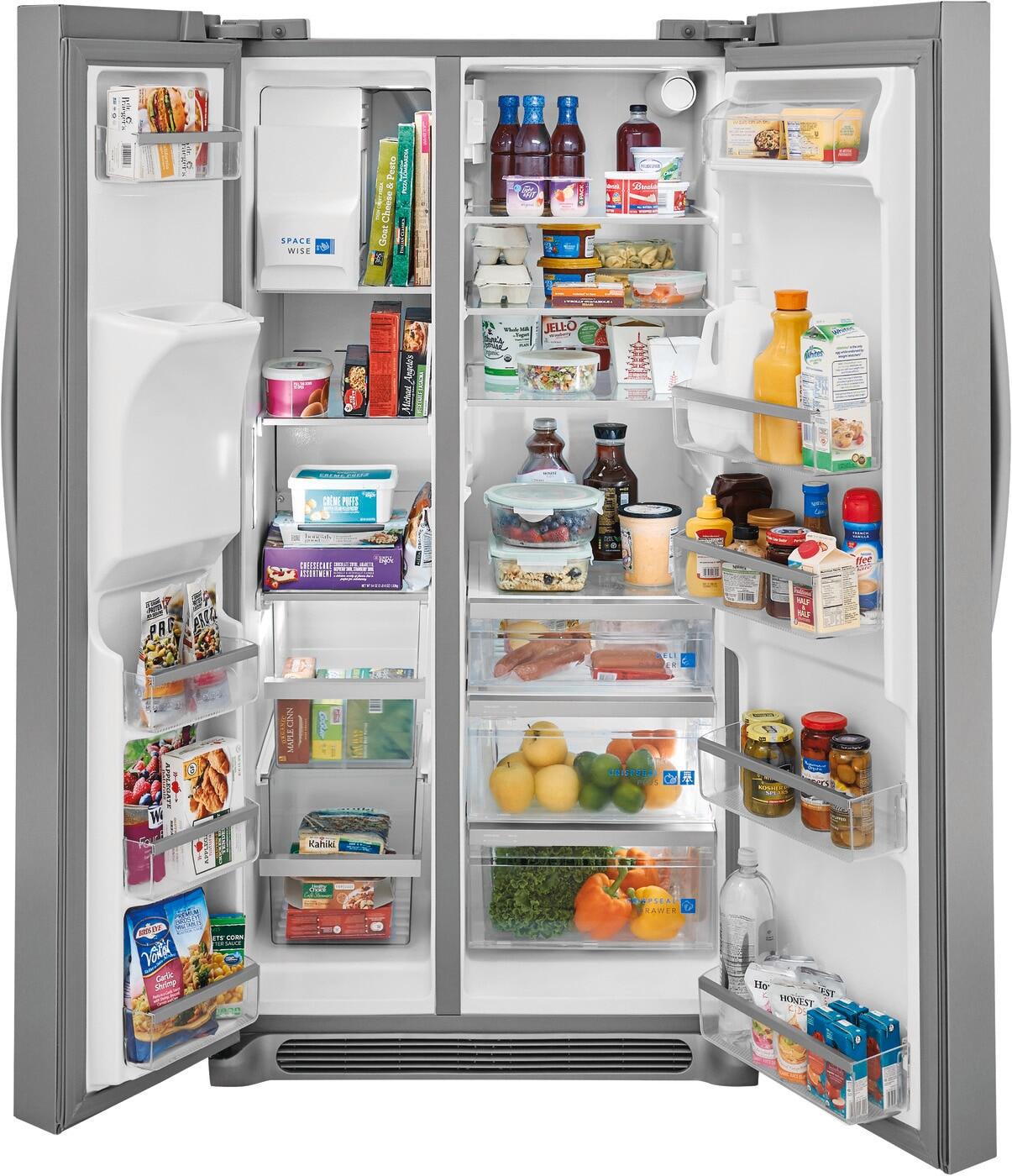 Frigidaire GRSS2652AF Frigidaire Gallery 25.6 Cu. Ft. 36'' Standard Depth Side By Side Refrigerator