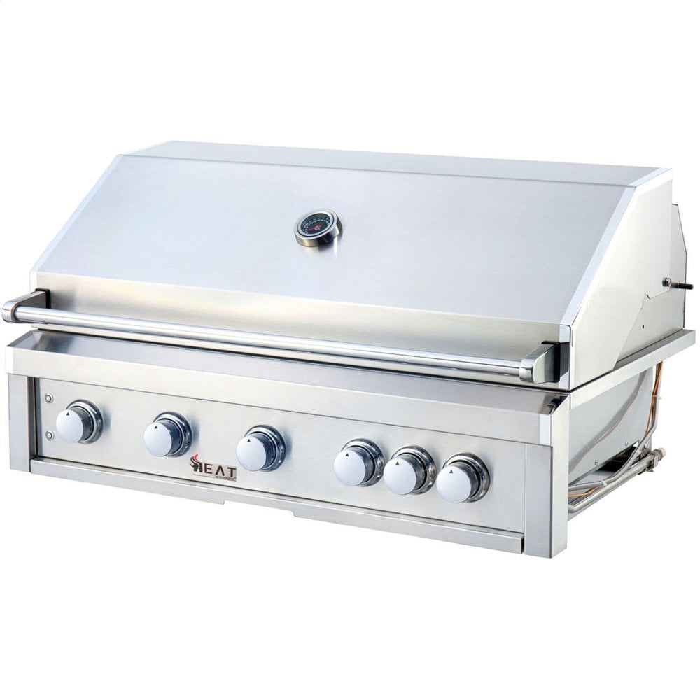 Heat Grills HTGR405LP Heat 40" 5-Burner Gas Grill W/ Infrared Burner - Lp