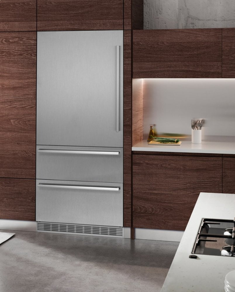 Liebherr HC2081 36" Combined Refrigerator-Freezer With Nofrost For Integrated Use