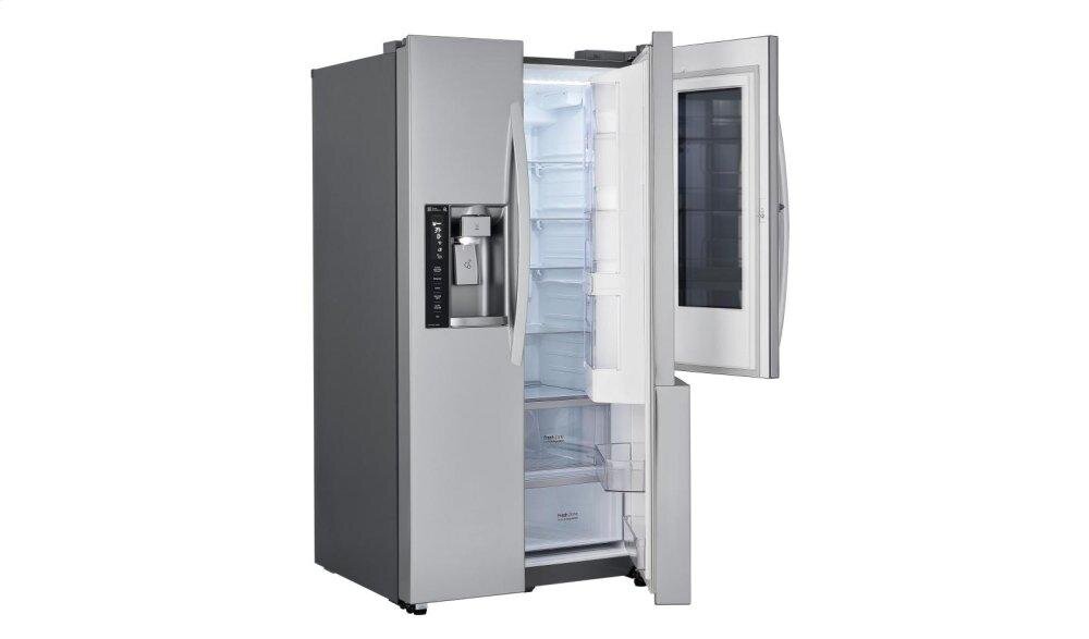 Lg LSXC22396S 22 Cu.Ft. Smart Wi-Fi Enabled Instaview™ Door-In-Door® Counter-Depth Refrigerator