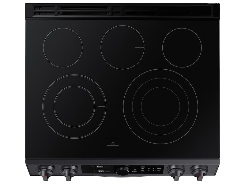Samsung NE63T8751SG 6.3 Cu. Ft. Flex Duo™ Front Control Slide-In Electric Range With Smart Dial, Air Fry & Wi-Fi In Black Stainless Steel
