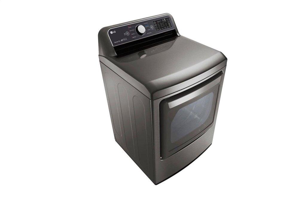 Lg DLG7301VE 7.3 Cu. Ft. Smart Wi-Fi Enabled Gas Dryer With Sensor Dry Technology