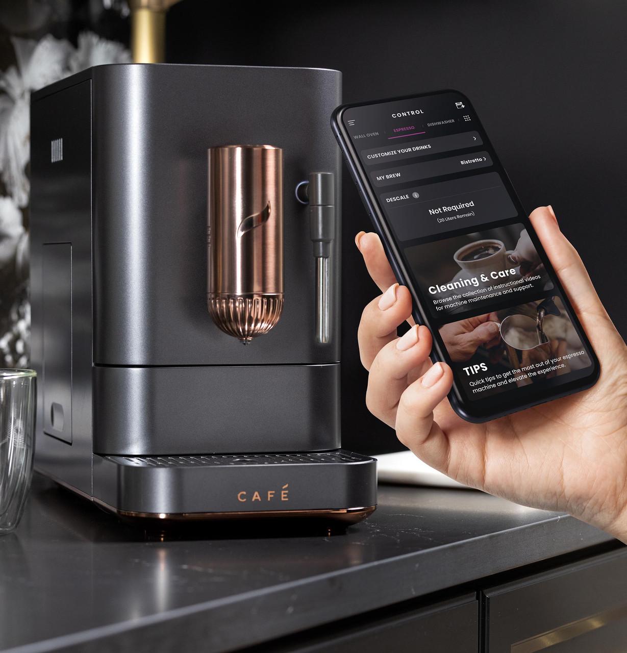 Cafe C7CEBBS3RD3 Café™ Affetto Automatic Espresso Machine + Frother