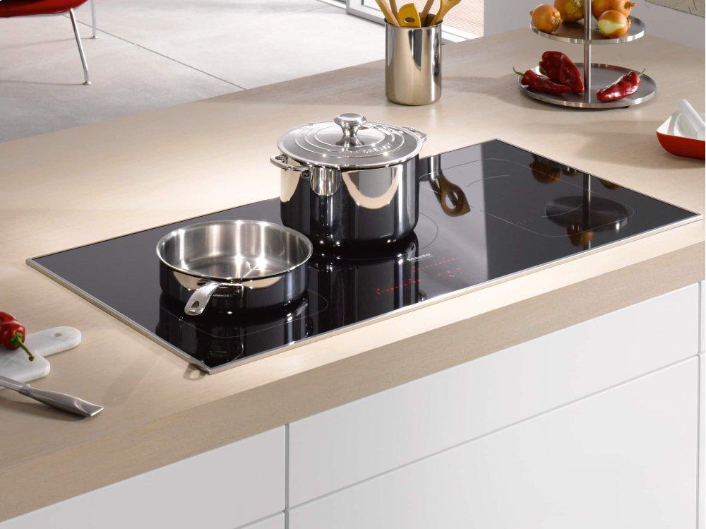 Miele KM6377STAINLESSSTEEL Km 6377 - Induction Cooktop In Maximum Width For The Best Possible Cooking And User Convenience.