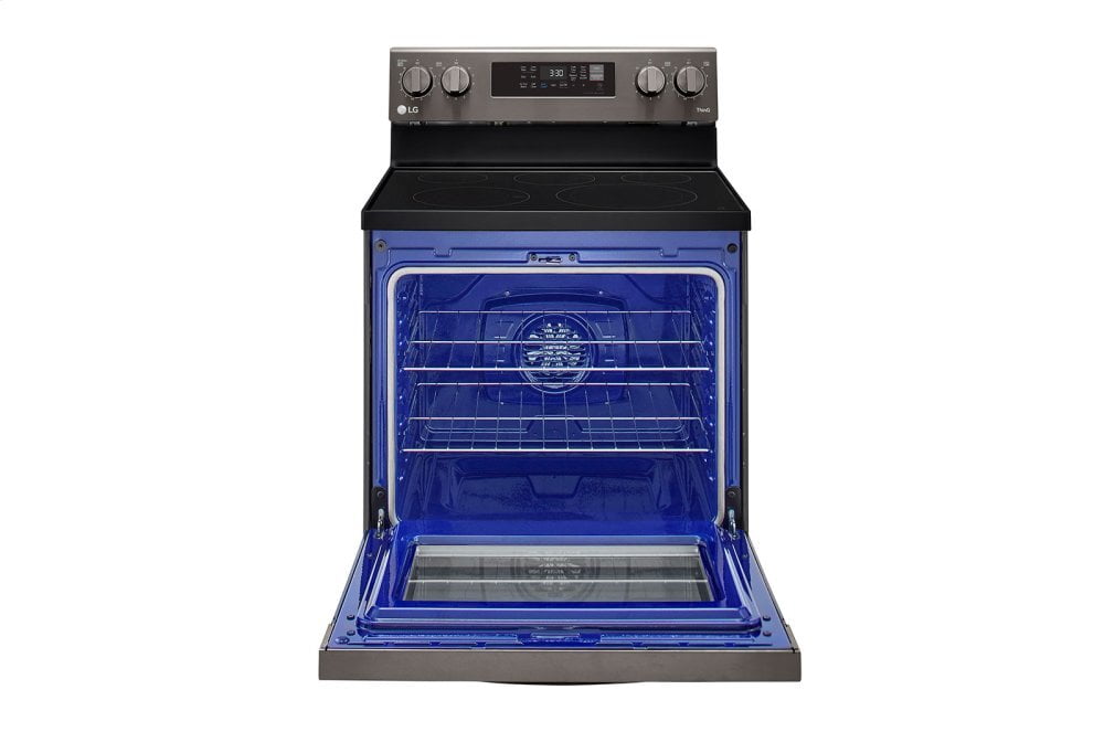 Lg LREL6323D 6.3 Cu Ft. Smart Wi-Fi Enabled Fan Convection Electric Range With Air Fry & Easyclean®
