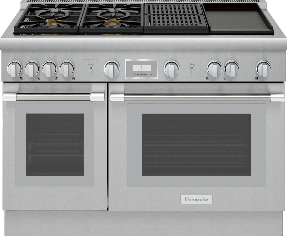 Thermador PRD484WCHU 48-Inch Pro Harmony® Standard Depth Dual Fuel Range