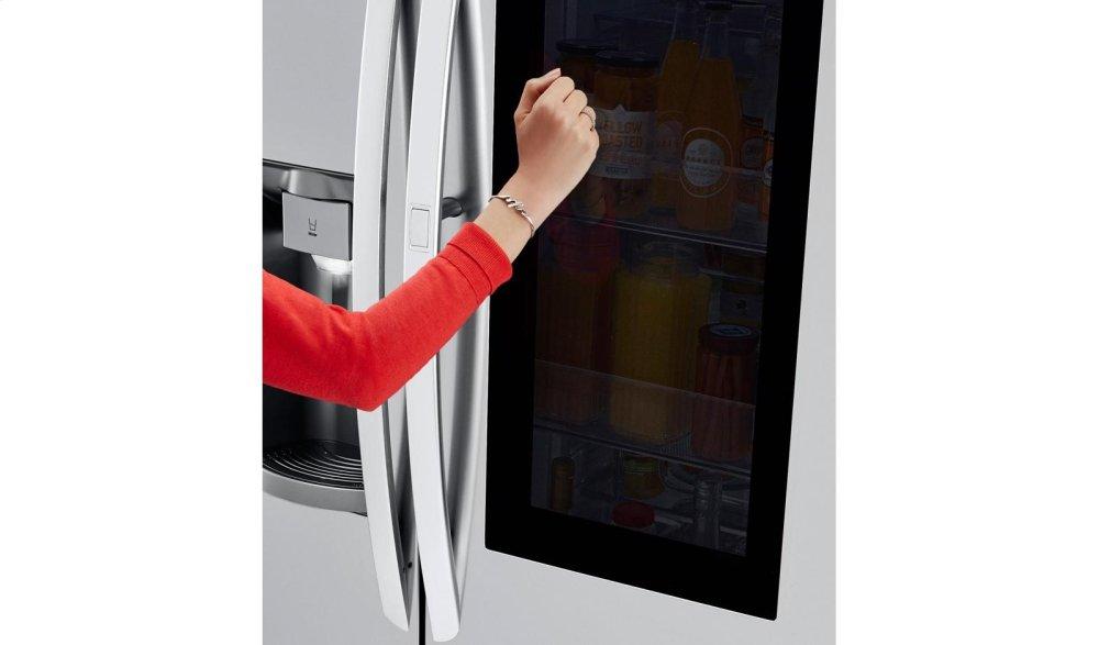 Lg LSXS26396S 26 Cu.Ft. Smart Wi-Fi Enabled Instaview™ Door-In-Door® Refrigerator
