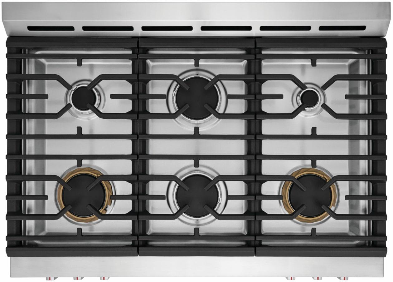 Frigidaire GCFD3661AF Frigidaire Gallery 36" Dual-Fuel Range With Air Fry