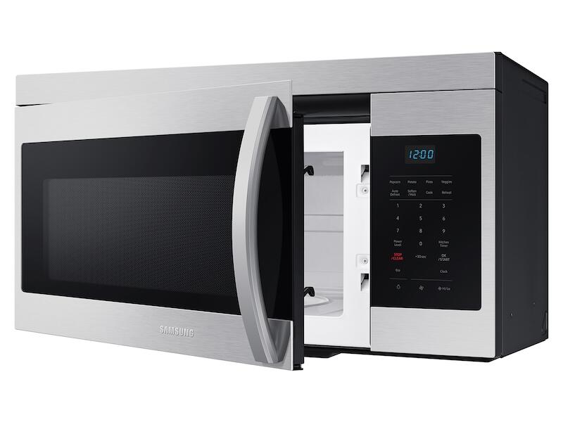 Samsung ME16A4021AS 1.6 Cu. Ft. Over-The-Range Microwave With Auto Cook In Stainless Steel