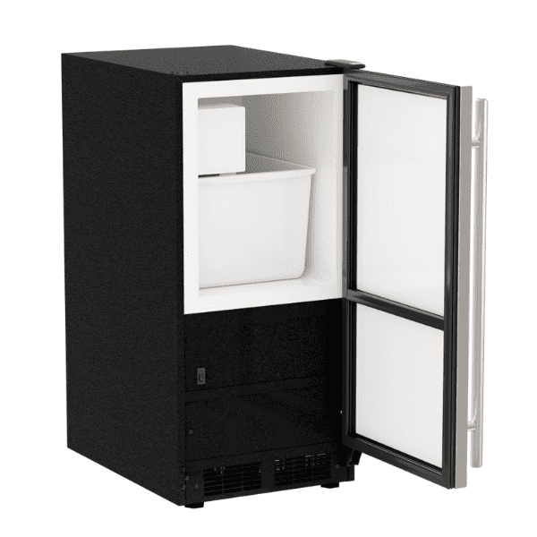 Marvel MACR215SS01A 15-In Low Profile Built-In Crescent Ice Machine With Door Style - Stainless Steel