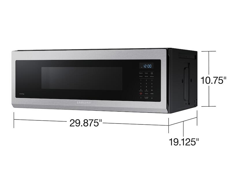 Samsung ME11A7510DS 1.1 Cu. Ft. Smart Slim Over-The-Range Microwave With 400 Cfm Hood Ventilation, Wi-Fi & Voice Control In Stainless Steel
