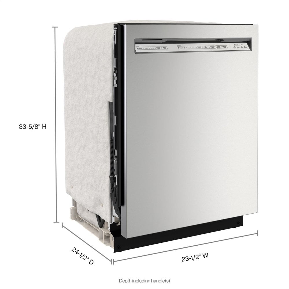 Kitchenaid KDFE204KPS 39 Dba Dishwasher In Printshield™ Finish With Third Level Utensil Rack - Stainless Steel With Printshield™ Finish